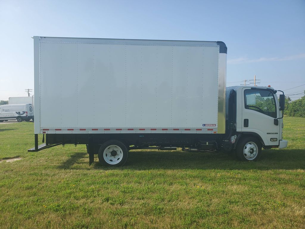 Slide images of 2026 ISUZU NPR GAS HD