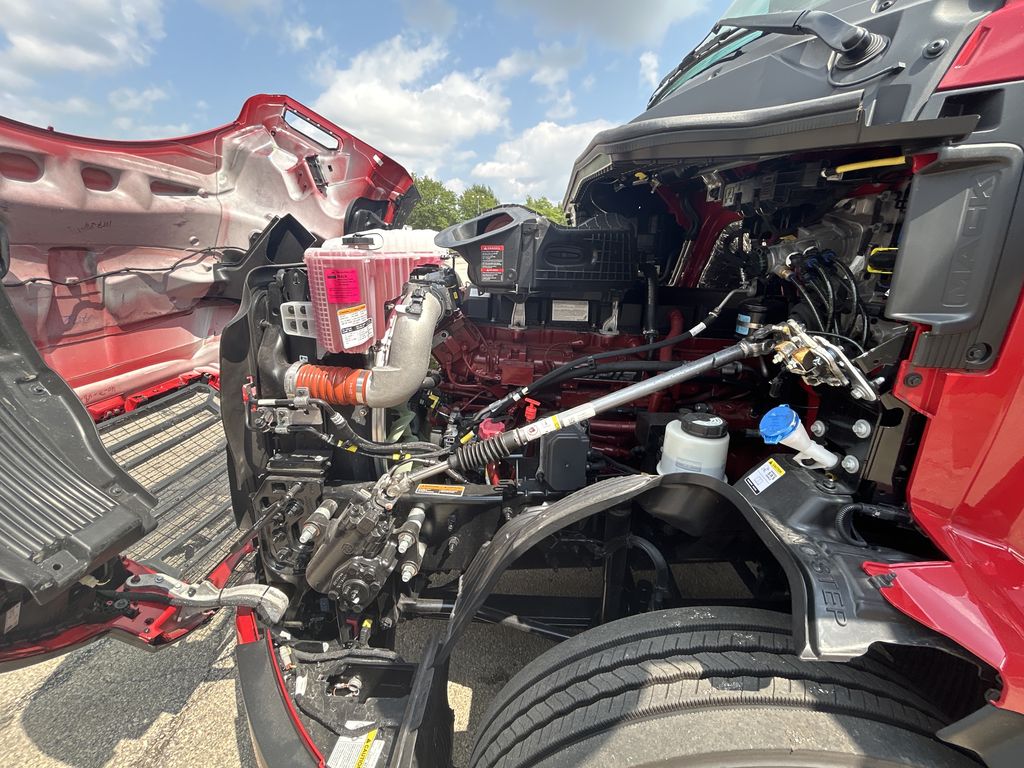 Slide images of 2026 MACK PR64T DAY CAB DEMO