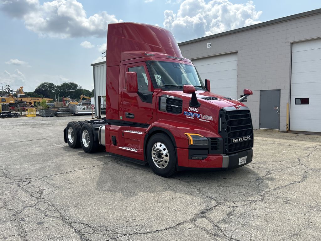 Slide images of 2026 MACK PR64T DAY CAB DEMO