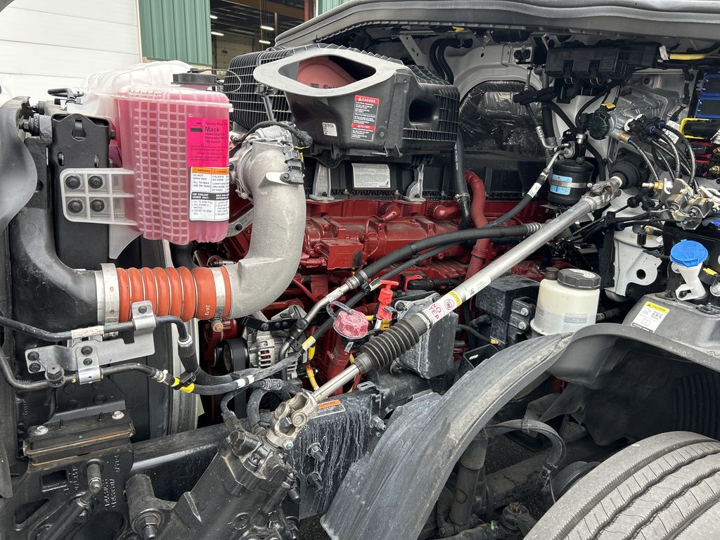 Slide images of 2025 MACK PR64T DAY CAB DEMO