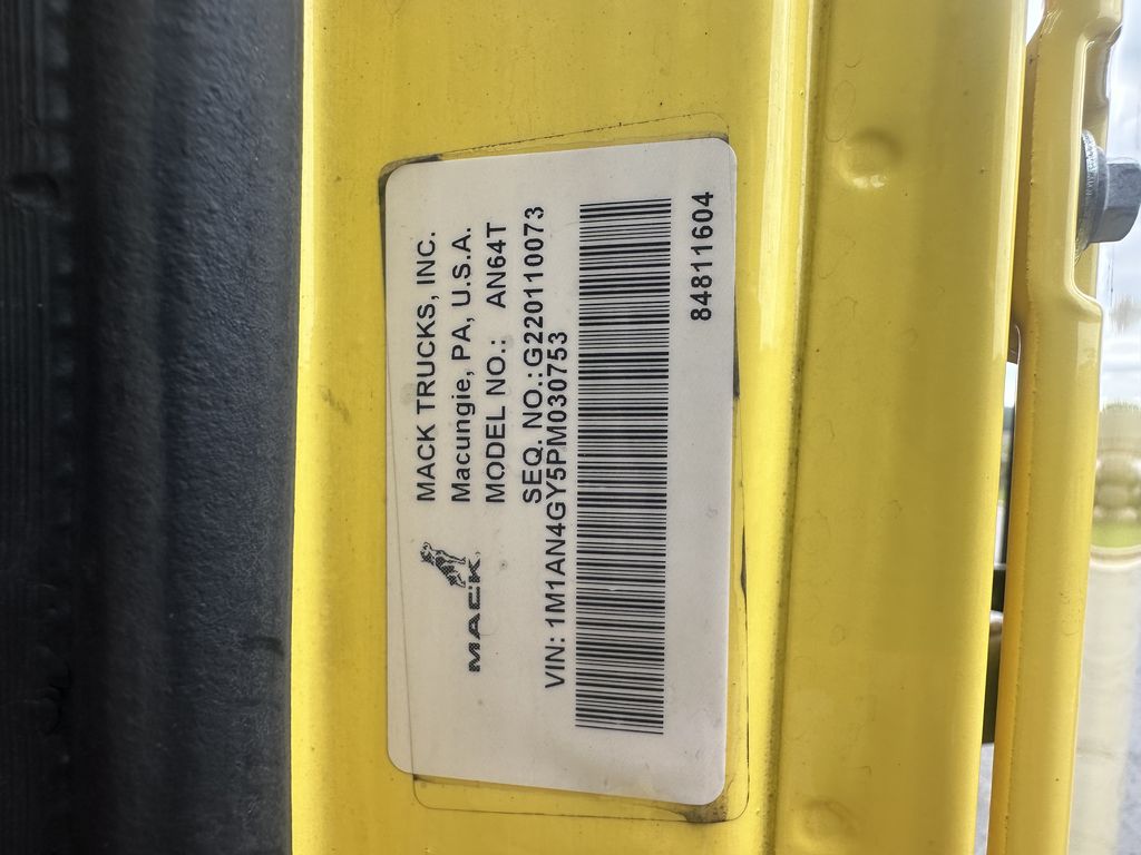 Slide images of 2023 MACK AN64T DC