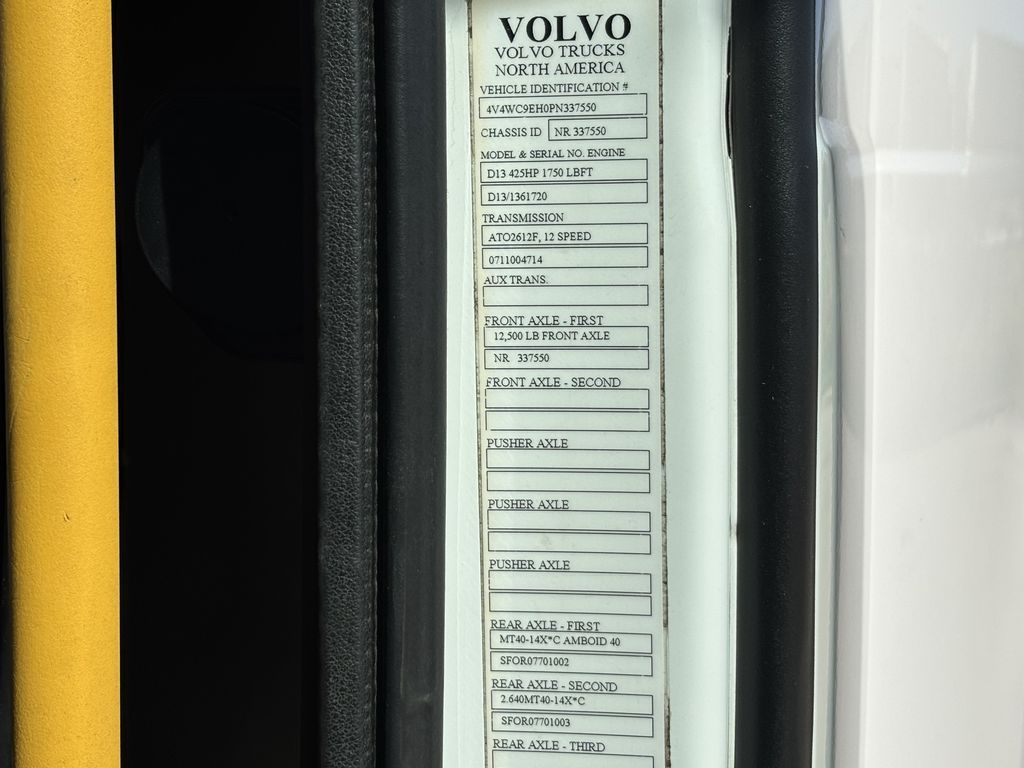 Slide images of 2023 VOLVO VNR64T300